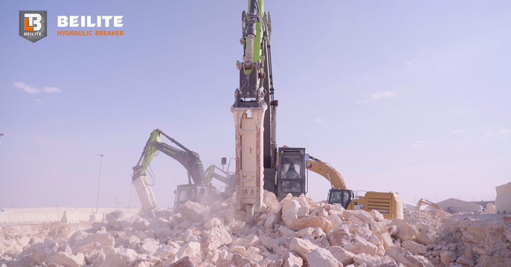 Hydraulic Breaker Attachment for Mini Excavators to Heavy Excavators