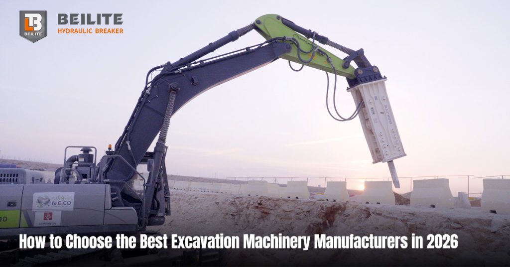 How to Choose the Best Excavation Machinery Manufacturers in 2026