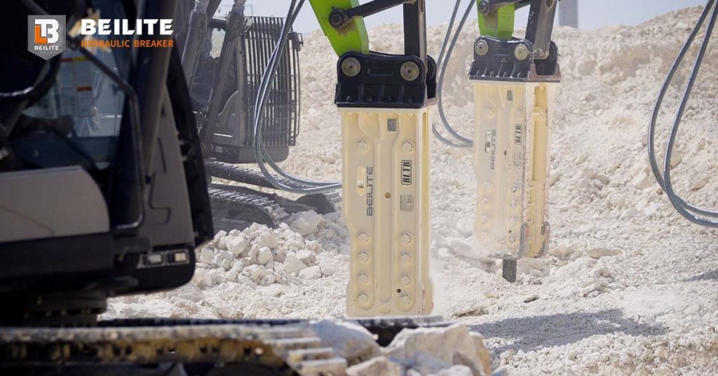 Tough Ground Requires Tough Equipment Like Beilite Hydraulic Rock Breaker