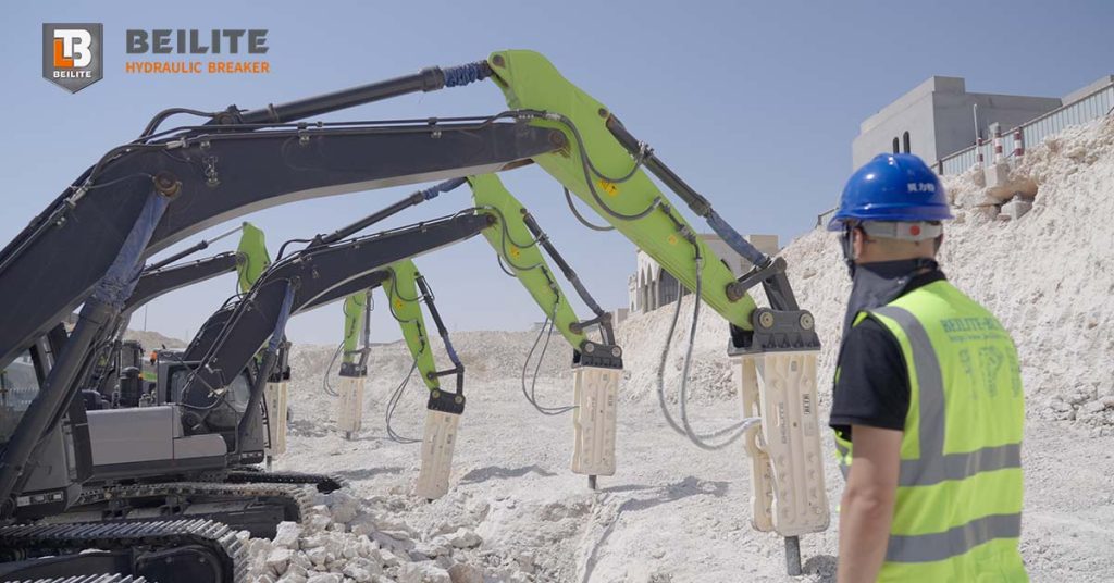 Beilite Hydraulic Breakers for Excavators in the Indonesia Construction Machinery Market