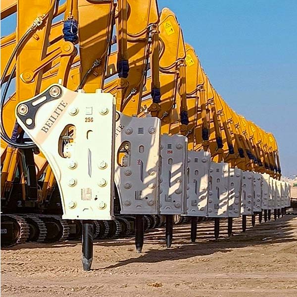 Beilite Hydraulic Breakers – Excavator Rock Breakers BLT Series 3