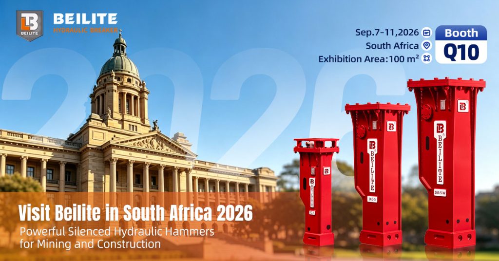 Visit Beilite in South Africa 2026 | Powerful Silenced Hydraulic Hammers for Mining and Construction