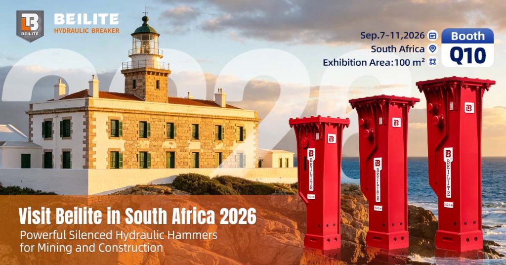 Visit Beilite in South Africa 2026 | Powerful Silenced Hydraulic Hammers for Mining and Construction Exhibition