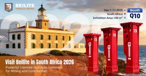 Visit Beilite in South Africa 2026 | Powerful Silenced Hydraulic Hammers for Mining and Construction Exhibition