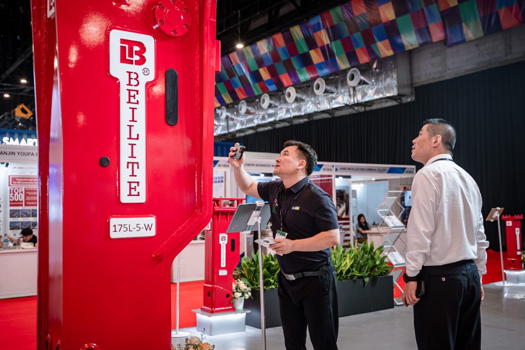 Beilite Indonesia Hydraulic Breakers at Mining Indonesia 2026